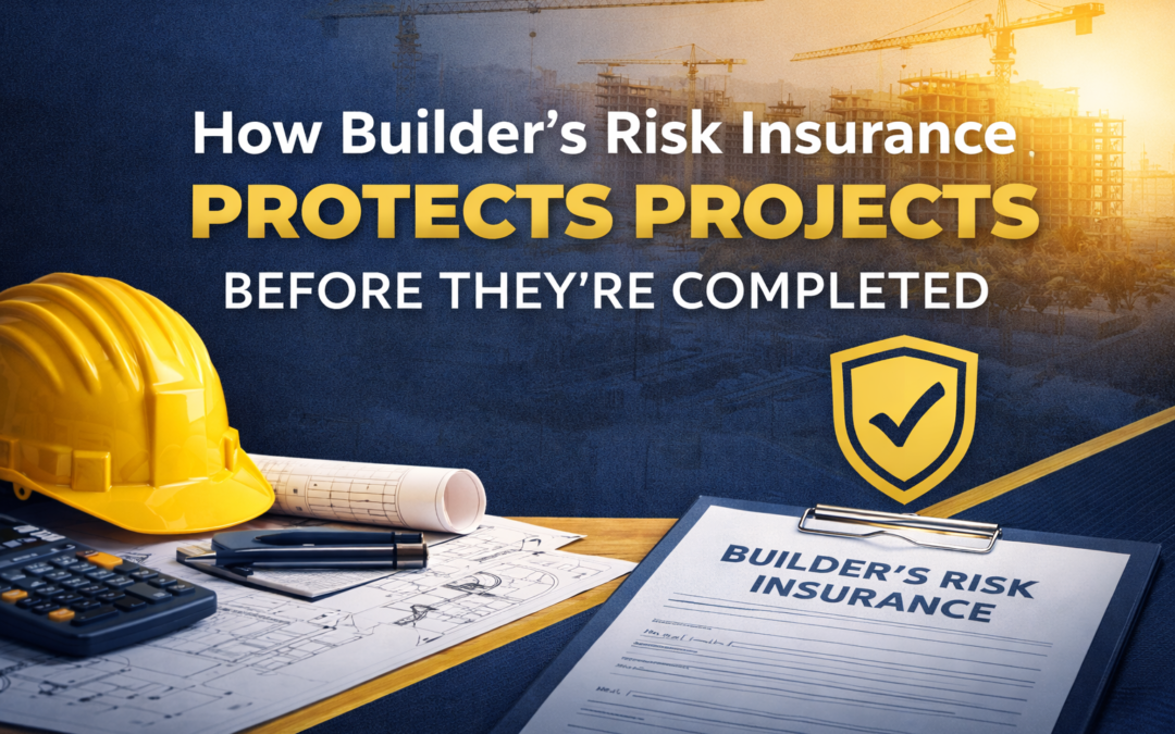 How Builder’s Risk Insurance Protects Projects Before They’re Completed
